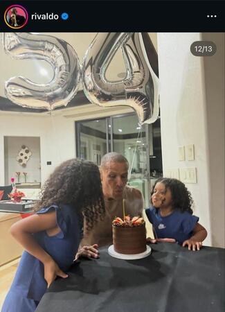 リバウド氏のインスタ（＠ｒｉｖａｌｄｏ）より