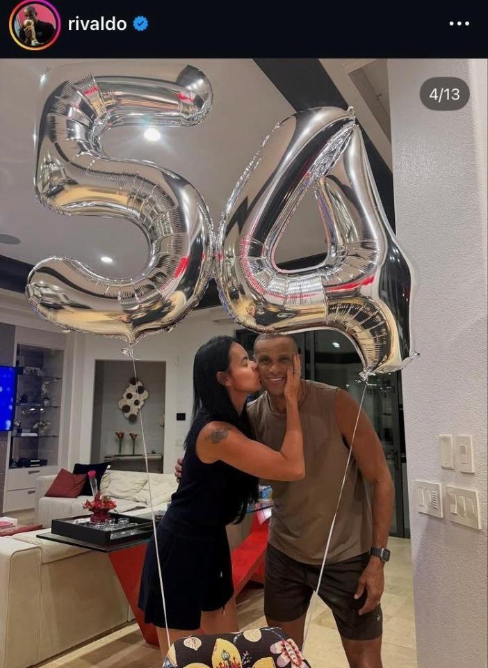 リバウド氏のインスタ（＠ｒｉｖａｌｄｏ）より