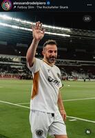 デルピエロ氏のインスタ（＠ａｌｅｓｓａｎｄｒｏｄｅｌｐｉｅｒｏ）より