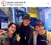 福西崇史氏インスタグラム（ｔａｋａｓｈｉ＿ｆｕｋｕｎｉｓｈｉ）より
