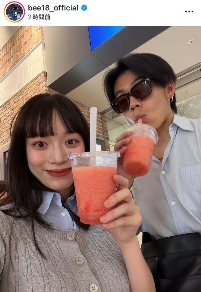 上田綺世インスタグラム（ｂｅｅ１８＿ｏｆｆｉｃｉａｌ）より