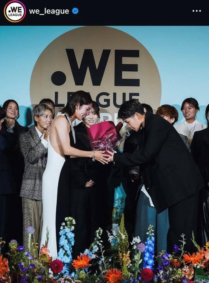 ＷＥリーグのインスタグラム（＠ｗｅ＿ｌｅａｇｕｅ）より