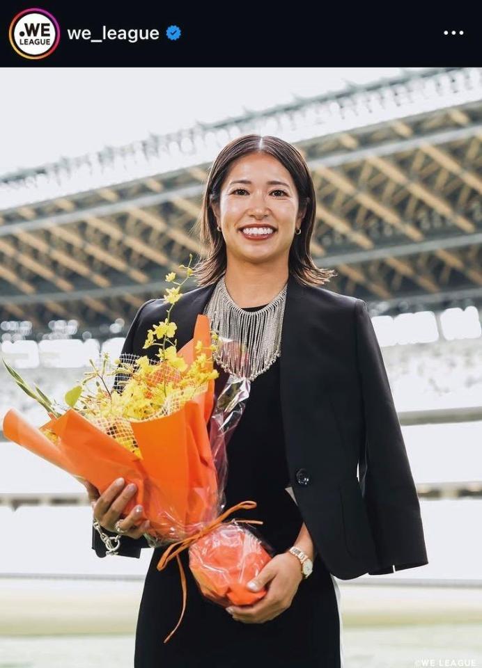 ＷＥリーグのインスタグラム（＠ｗｅ＿ｌｅａｇｕｅ）より