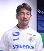 イベントに登場した中田英寿氏＝東京・グレイドパーク新宿駅前（撮影・佐々木彰尚）