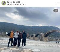 中村楓のインスタグラム（ｋａ＿ｅ＿ｄｅ＿ｎ８３）より（７月７日付）
