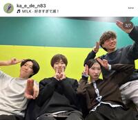 中村楓のインスタグラム（ｋａ＿ｅ＿ｄｅ＿ｎ８３）より（７月７日付）