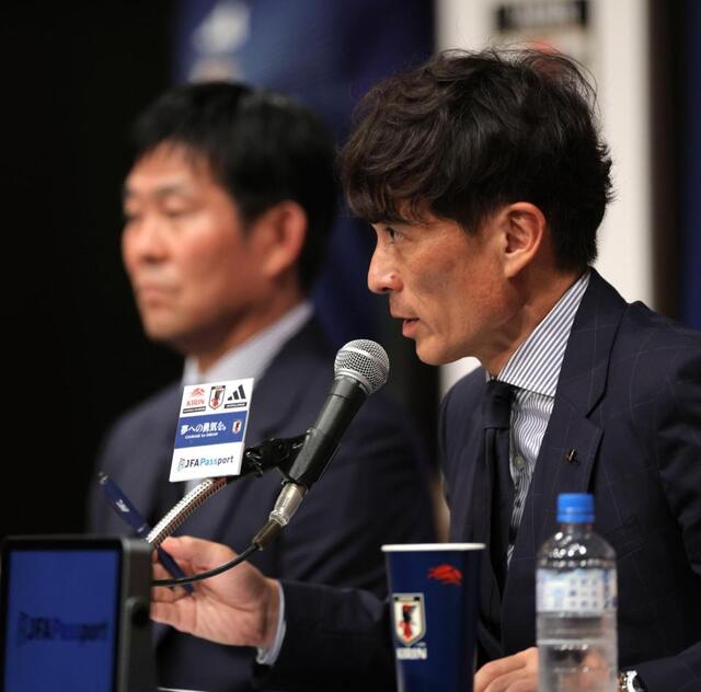 宮本会長　森保監督続投の経緯明かす