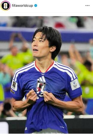 ＦＩＦＡワールドカップの公式インスタグラム＠ｆｉｆａｗｏｒｌｄｃｕｐより 