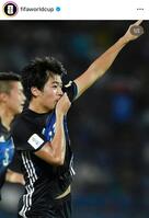 ＦＩＦＡワールドカップの公式インスタグラム＠ｆｉｆａｗｏｒｌｄｃｕｐより 