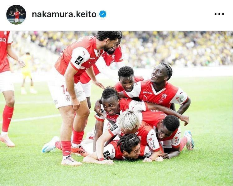 中村敬斗のインスタグラム＠ｎａｋａｍｕｒａ．ｋｅｉｔｏ（２５年１月１日付）より