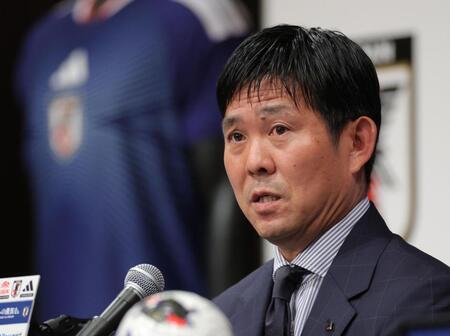 　日本代表の森保一監督