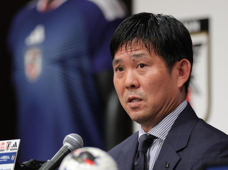　日本代表の森保一監督