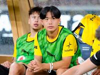 ＦＣ東京戦に臨むドルトムントの山本