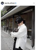 上田綺世のインスタグラム（＠ｂｅｅ１８＿ｏｆｆｉｃｉａｌ）から
