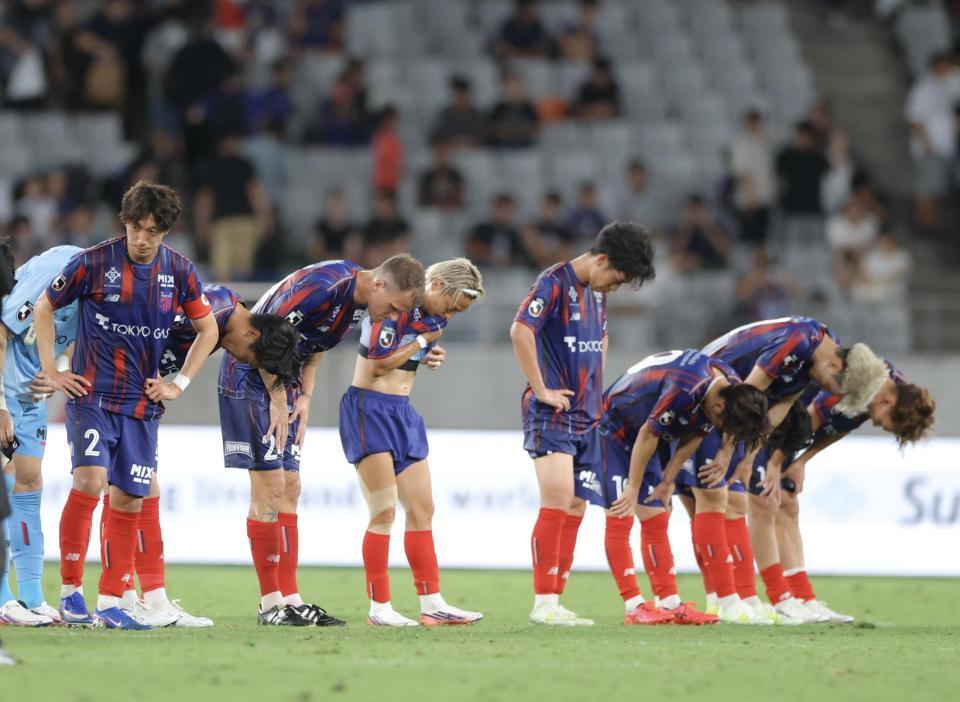 町田に完敗したＦＣ東京イレブン（撮影・吉澤敬太）