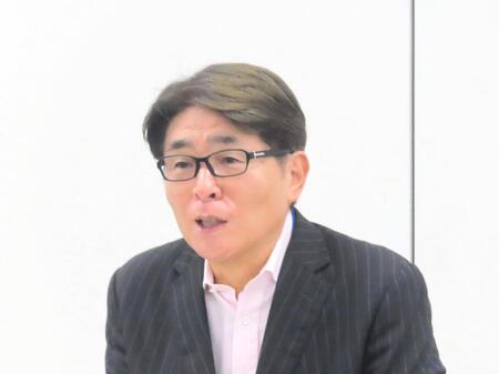 都内で取材に応じた日本サッカー協会の山本昌邦技術委員長