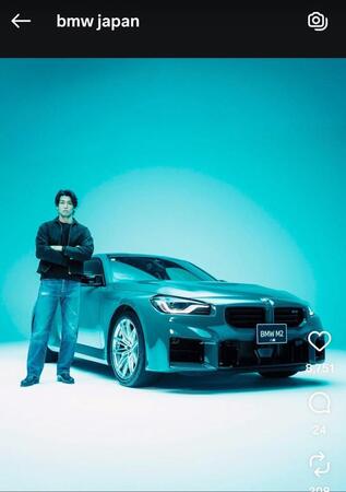 ＢＭＷジャパンの公式インスタグラム＠ｂｍｗ　ｊａｐａｎより