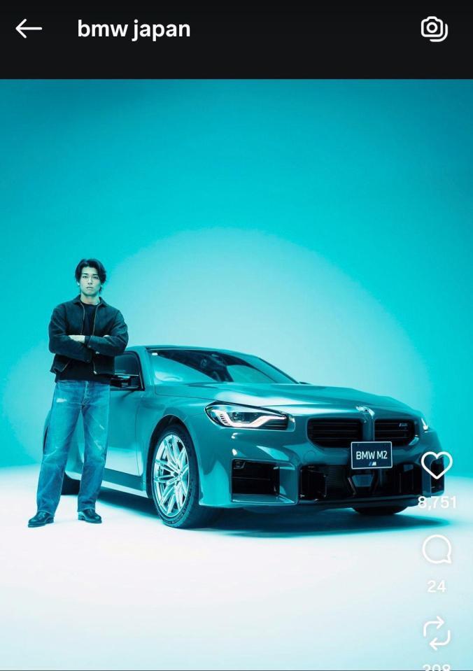 ＢＭＷジャパンの公式インスタグラム＠ｂｍｗ　ｊａｐａｎより
