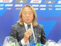 都内で会見に出席した日本障がい者サッカー連盟会長の北沢豪氏