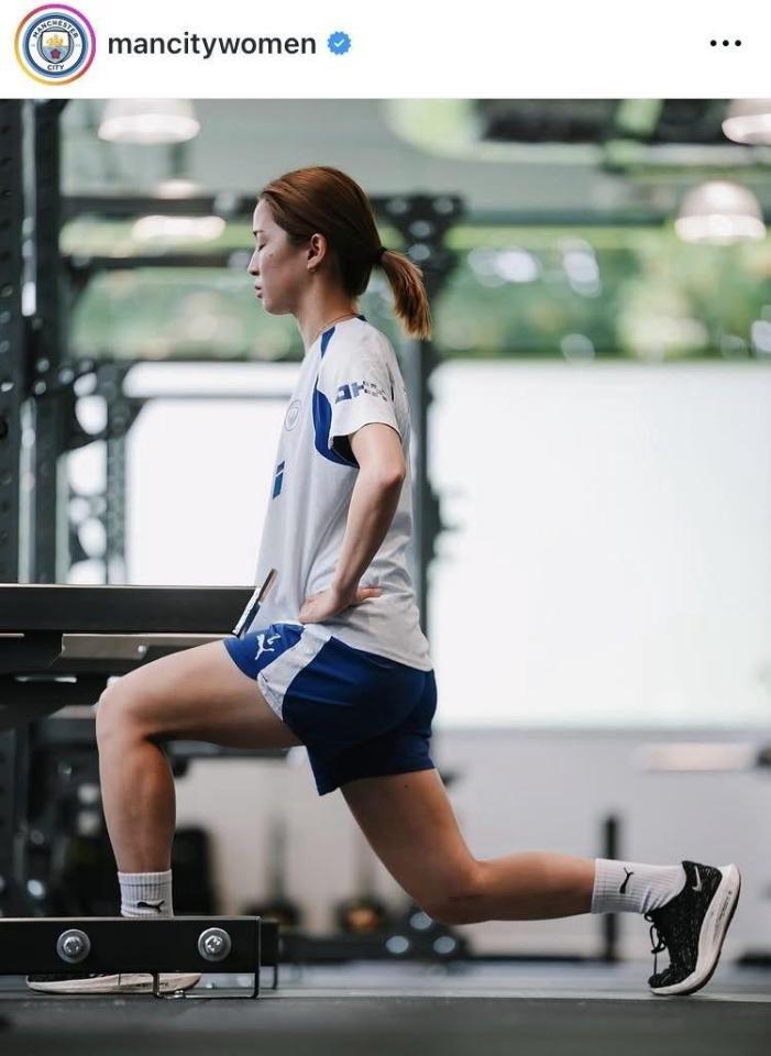 マンチェスター・シティー・ウィメンのインスタグラム（ｍａｎｃｉｔｙｗｏｍｅｎ）より
