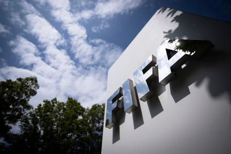 　国際サッカー連盟（ＦＩＦＡ）本部＝８月、チューリヒ（ｋｅｙｓｔｏｎｅ提供・ＡＰ＝共同）