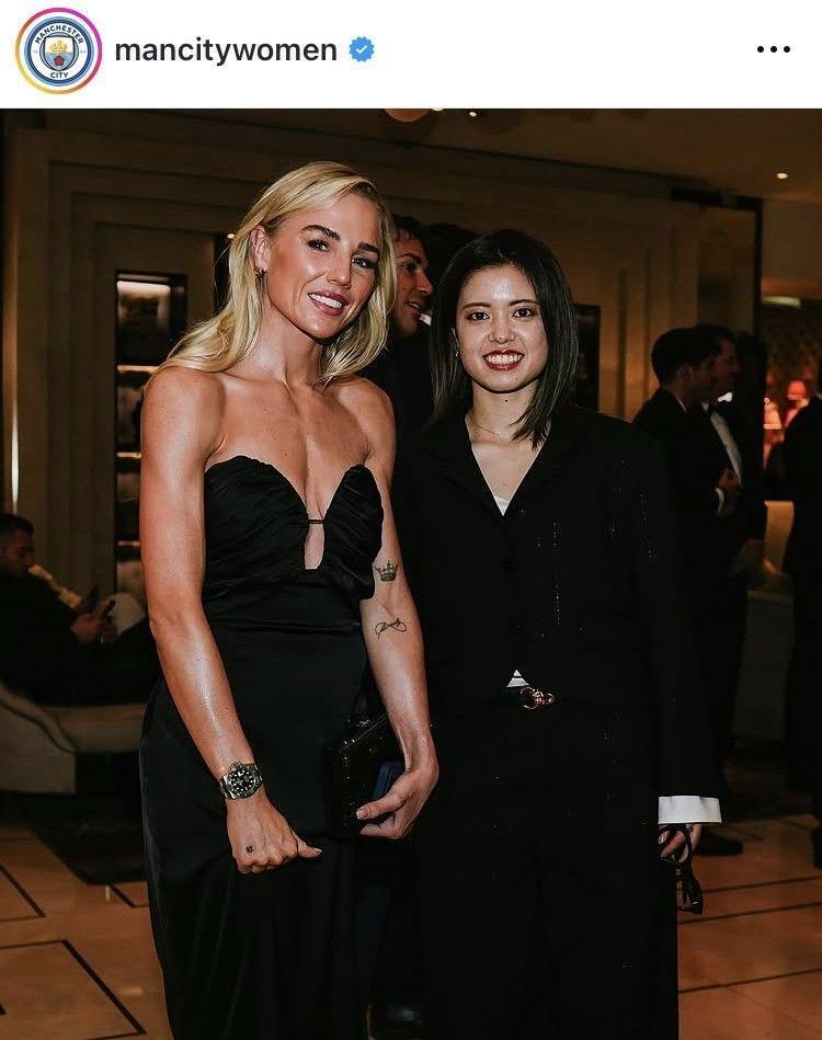 マンチェスター・シティ・ウィメンのインスタグラム（ｍａｎｃｉｔｙｗｏｍｅｎ）