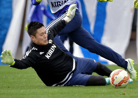 川島 初戦パレスチナ戦完封狙う 日本代表バックナンバー サッカー デイリースポーツ Online