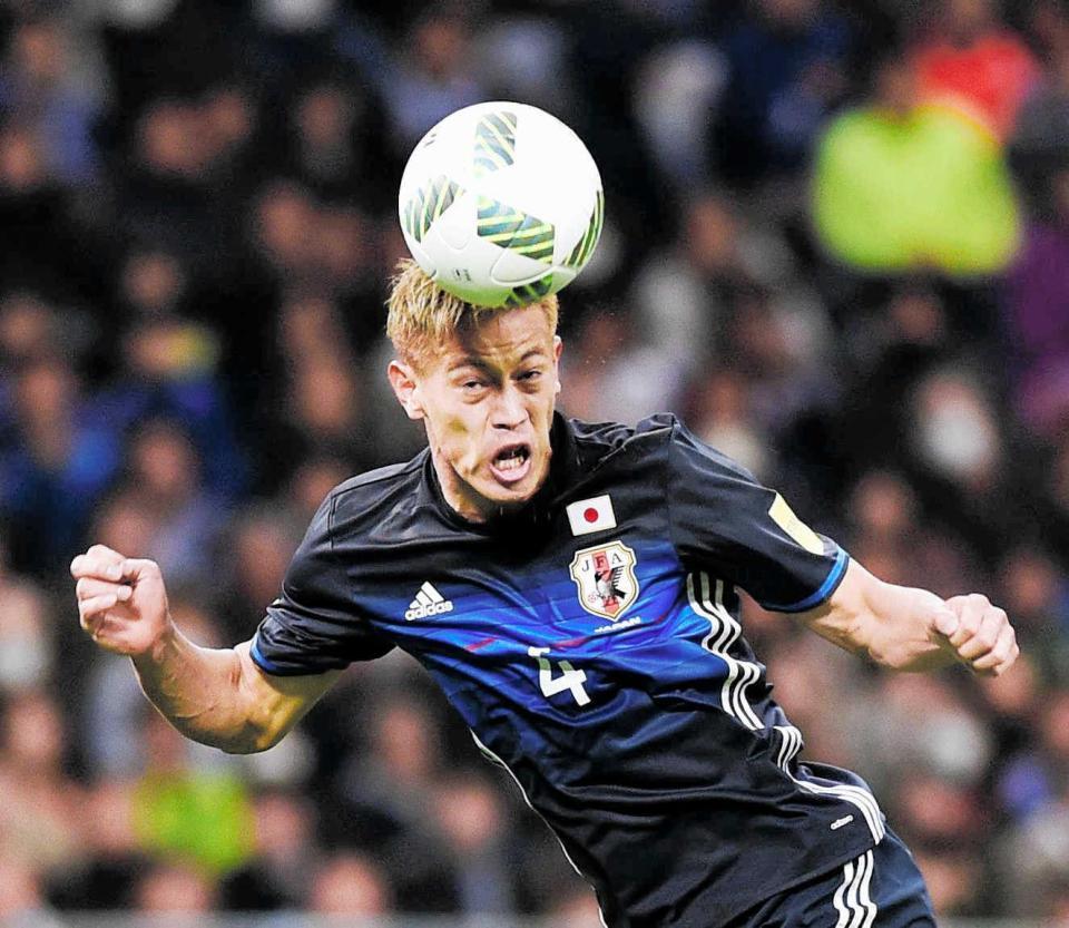 　ＯＡ枠での招集が浮上した本田