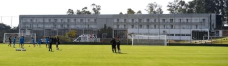 日本代表がキャンプをはるイトゥの宿舎＝ブラジル・イトゥ（撮影・吉澤敬太）