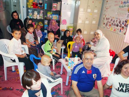 イラク小児がん患者らとｗ杯応援 ブラジルｗ杯 デイリースポーツオンライン