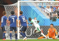 　前半、セネガルのマネに先制ゴールを許すＧＫ川島（撮影・堀内翔）