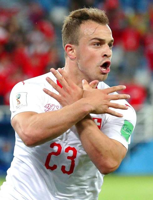 スイス選手ら 規律規定違反で罰金　得点後の行為に政治的な意図