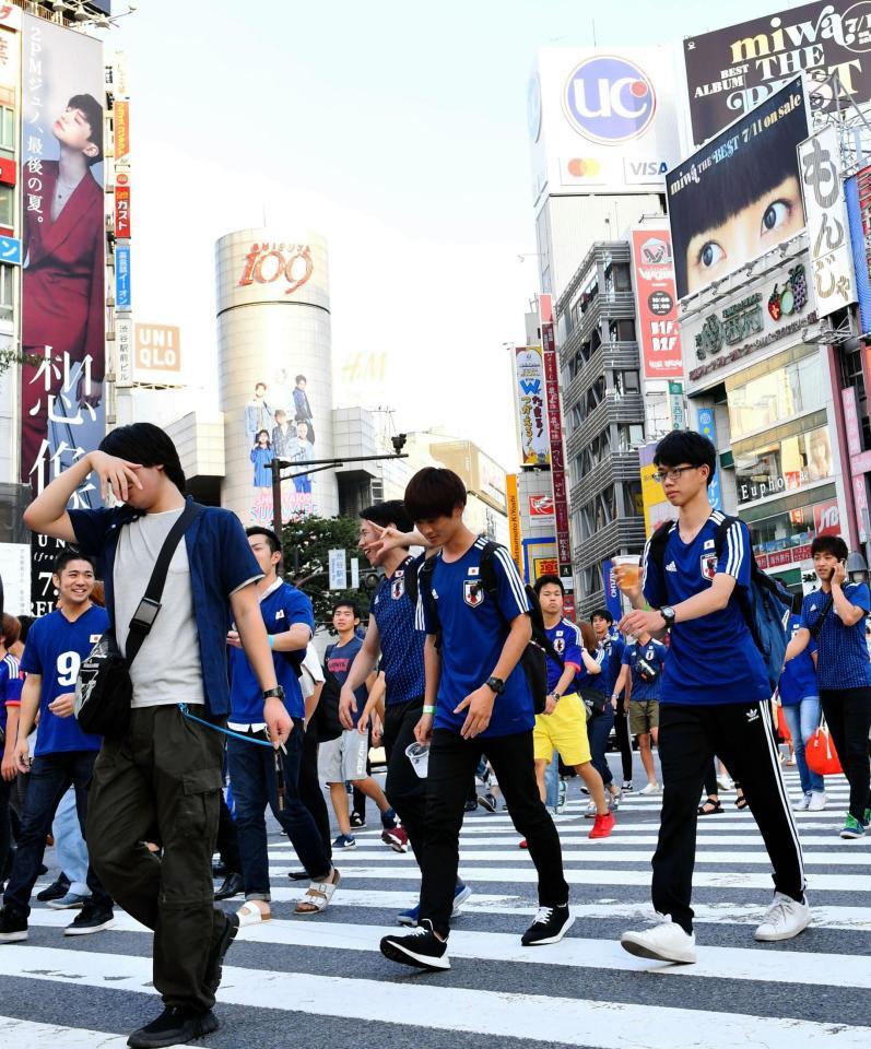 日本敗戦で渋谷も混乱なし １次リーグでは一部ファンが暴走 サッカーｗ杯ニュース サッカーｗ杯 デイリースポーツ Online