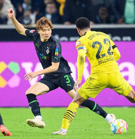 　終盤から出場した板倉（共同）