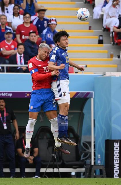 先発でＷ杯デビューの上田綺世　「次に向かうしかない」　見せ場なく前半のみで交代