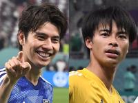 三笘薫＆田中碧の倒れ込み抱擁に「胸熱すぎ」「一生見ていられる