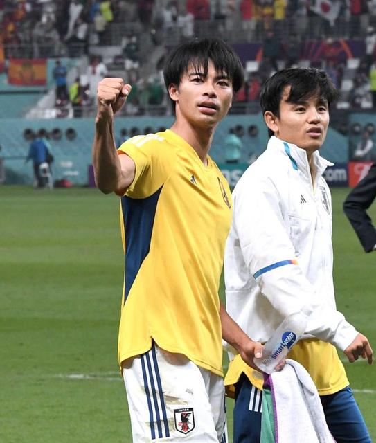 三笘薫が神アシスト「少し脚が長くて良かった」 勝負分けた勇気