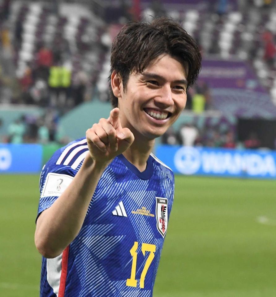 休日でもトレーニング“努力の天才”田中碧 Ｗ杯初ゴールがＶ弾「少し