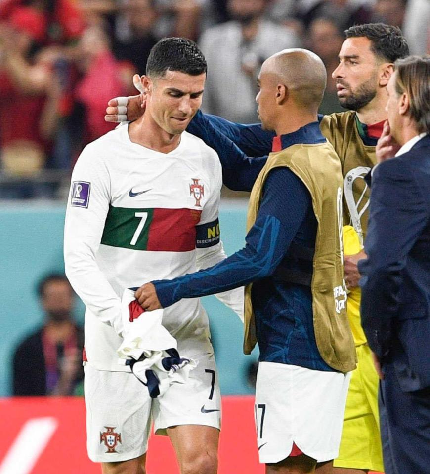 ｃ ロナウド 夢散り号泣 ２試合連続の途中出場 ポルトガル遠かった１点 サッカーｗ杯 サッカーｗ杯 デイリースポーツ Online