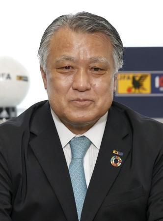 　日本サッカー協会の田嶋幸三会長