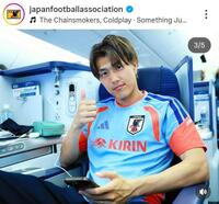 小川航基。日本サッカー協会の公式インスタグラム＠ｊａｐａｎｆｏｏｔｂａｌｌａｓｓｏｃｉａｔｉｏｎより