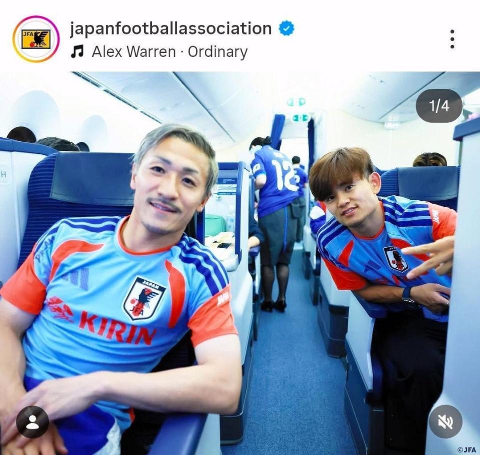 日本サッカー協会の公式インスタグラム＠ｊａｐａｎｆｏｏｔｂａｌｌａｓｓｏｃｉａｔｉｏｎより
