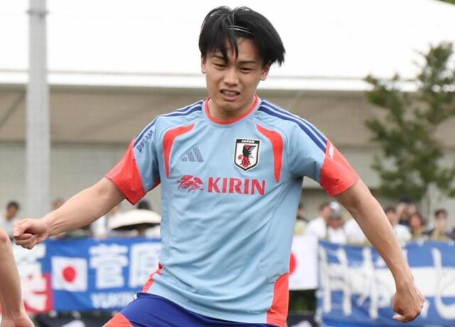 日本代表・上田綺世