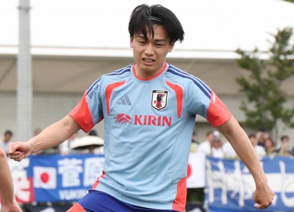 日本代表・上田綺世
