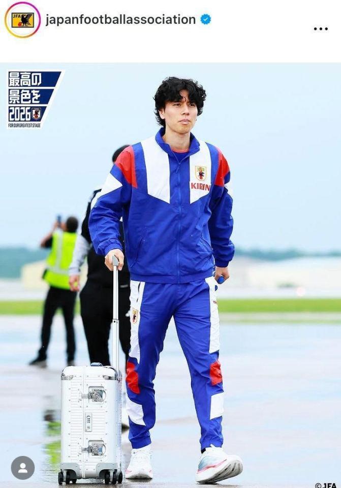 ナッシュビルに到着。日本サッカー協会の公式インスタグラム＠ｊａｐａｎｆｏｏｔｂａｌｌａｓｓｏｃｉａｔｉｏｎより