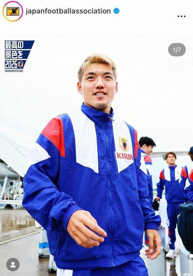 ナッシュビルに到着。日本サッカー協会の公式インスタグラム＠ｊａｐａｎｆｏｏｔｂａｌｌａｓｓｏｃｉａｔｉｏｎより