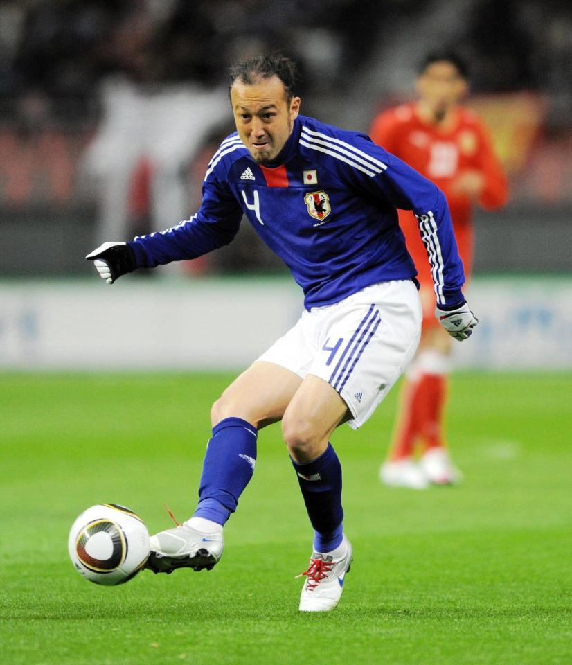 田中マルクス闘莉王　サッカー日本代表　２０１０年