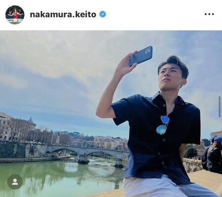 中村敬斗のインスタグラム（＠ｎａｋａｍｕｒａ．ｋｅｉｔｏ）から