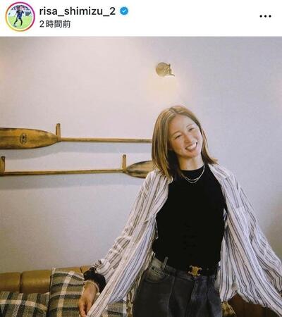 清水梨紗インスタグラム（ｒｉｓａ＿ｓｈｉｍｉｚｕ＿２）より