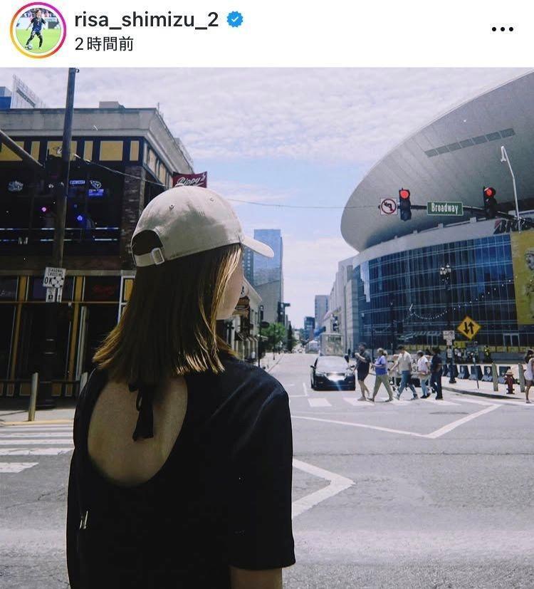 清水梨紗インスタグラム（ｒｉｓａ＿ｓｈｉｍｉｚｕ＿２）より